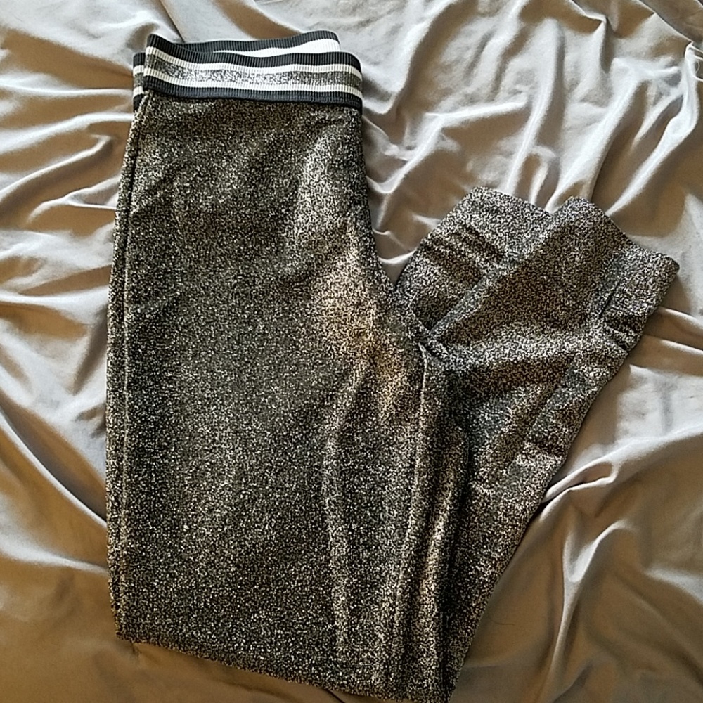 Express Metallic Leggings